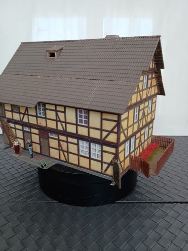 Eisenbahn modellbau bauernhaus - eisenbahn,