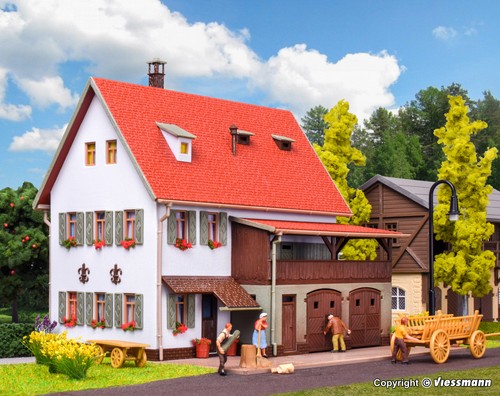 Vollmer 43721 bauernhaus - vollmer, h0