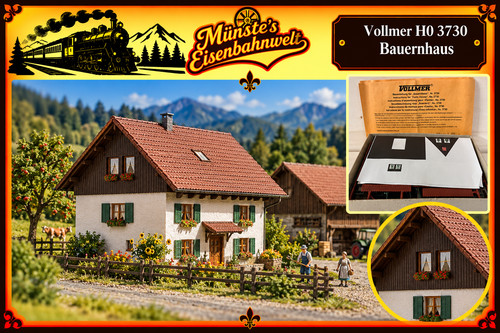 Vollmer 3730 bauernhaus - vollmer,
